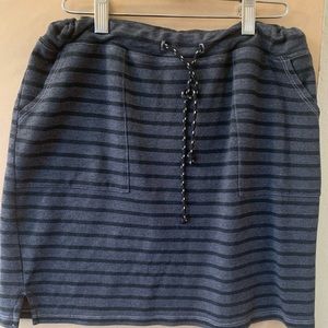 Sundry Stripe Saturday Skirt